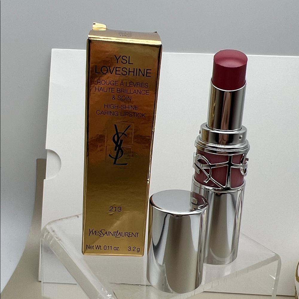 Yves Saint Laurent Loveshine Lip Oil Stick-Iconic Lip Color213 Pink Trip NWOT$45 - Picture 8 of 15